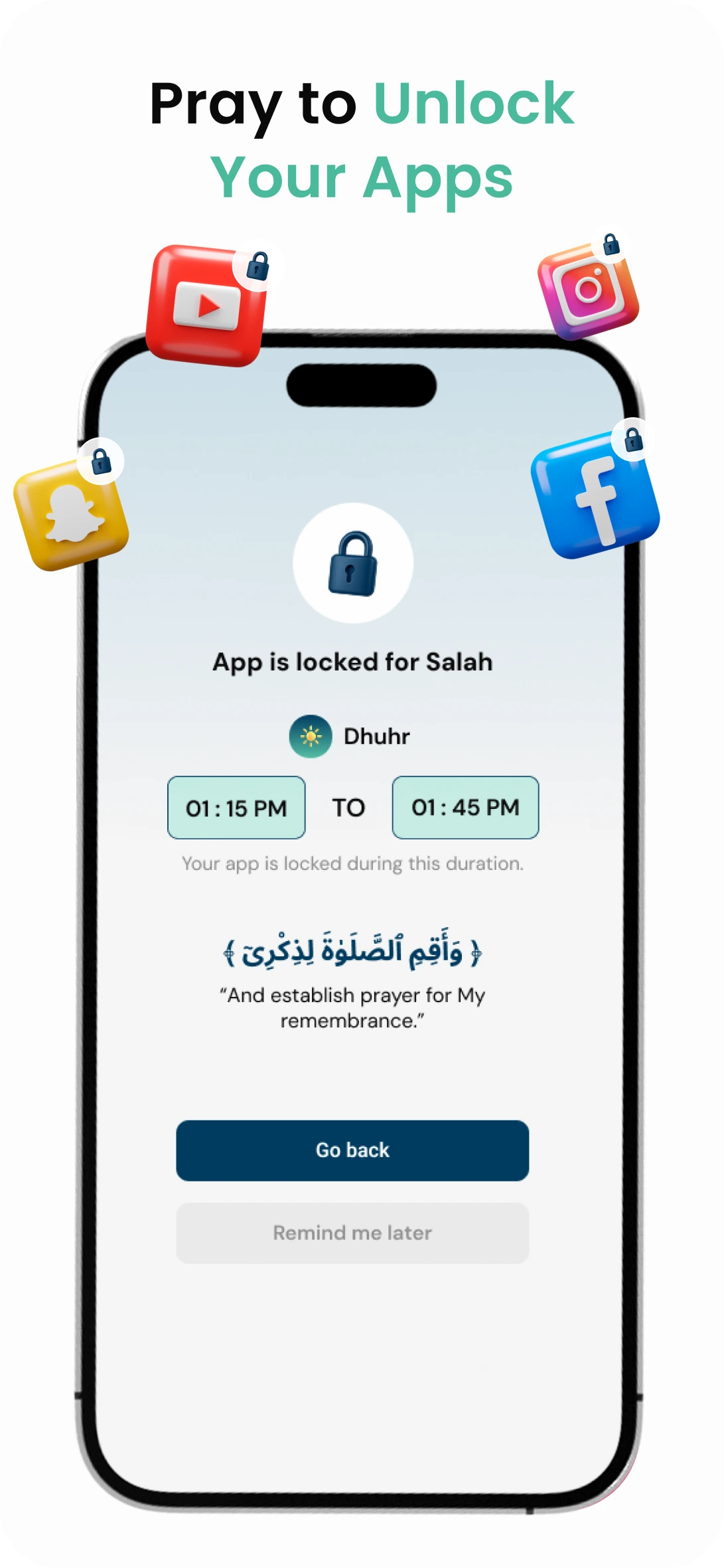 FiveSalah daily prayer rhythm across the five Salah times